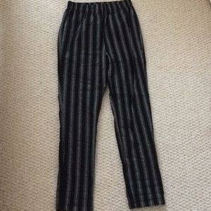 Brandy Melville Black Striped Pants